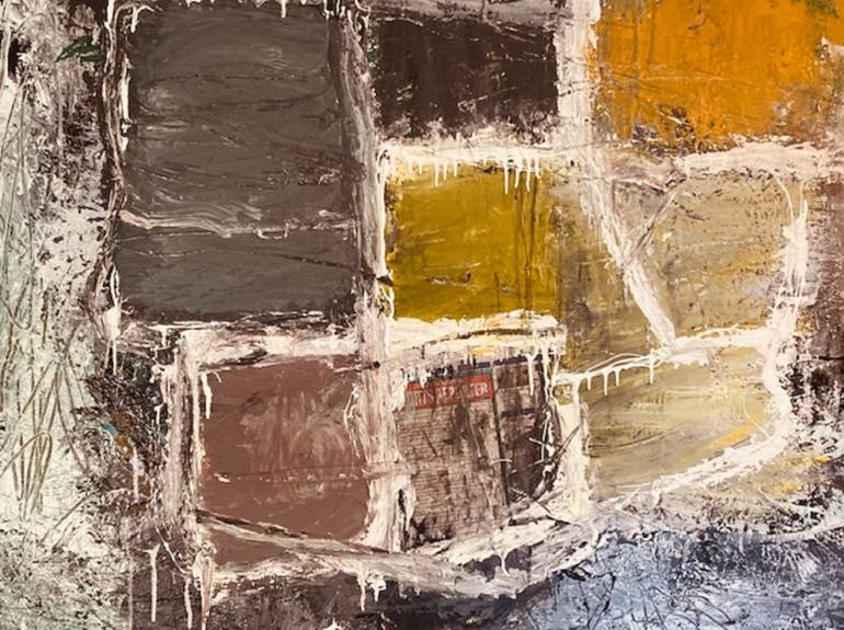 Original Abstract Expressionism Abstract Painting by Michael Wallace