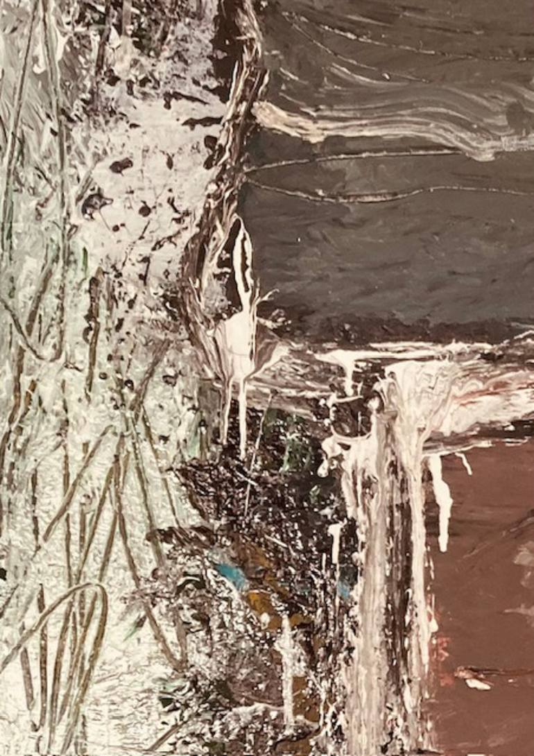 Original Abstract Expressionism Abstract Painting by Michael Wallace