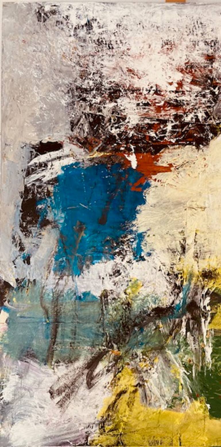 Original Abstract Expressionism Abstract Painting by Michael Wallace