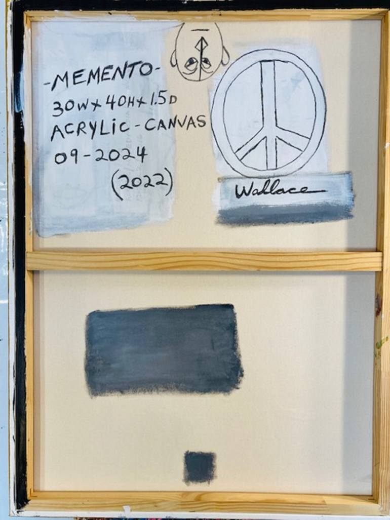 Original Abstract Expressionism Abstract Painting by Michael Wallace