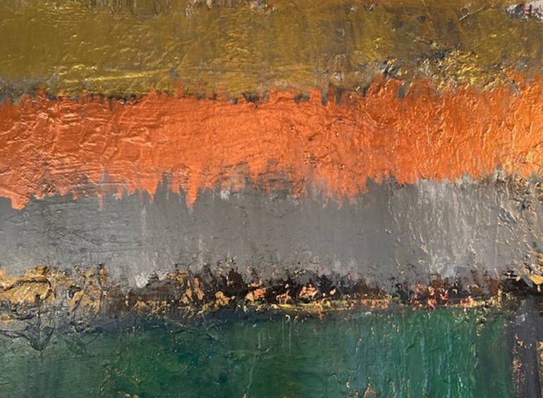 Original Abstract Expressionism Abstract Painting by Michael Wallace