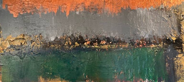 Original Abstract Expressionism Abstract Painting by Michael Wallace