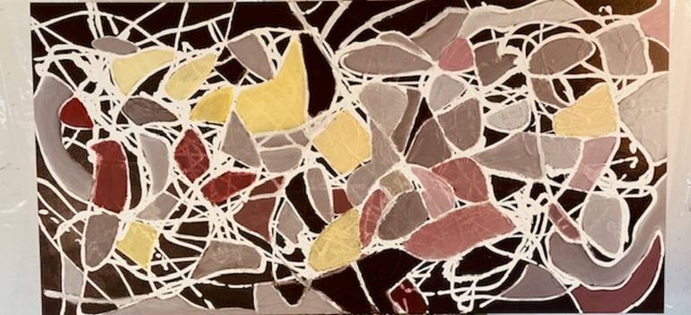 Original Abstract Expressionism Abstract Painting by Michael Wallace
