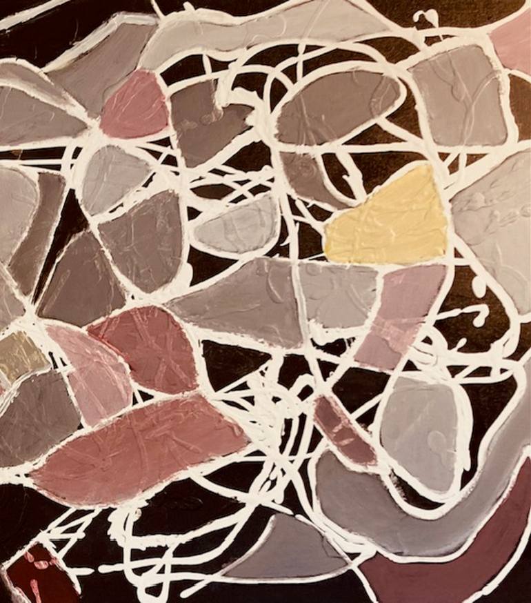 Original Abstract Expressionism Abstract Painting by Michael Wallace