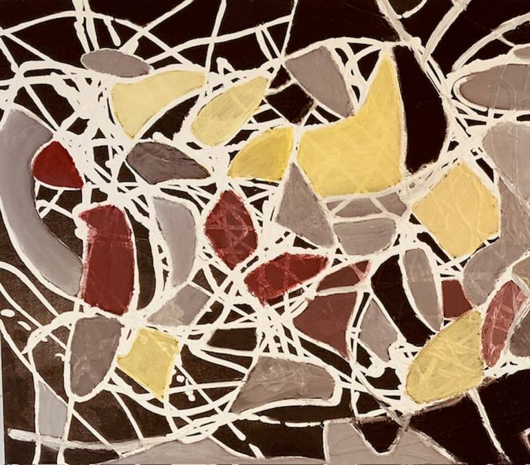 Original Abstract Expressionism Abstract Painting by Michael Wallace