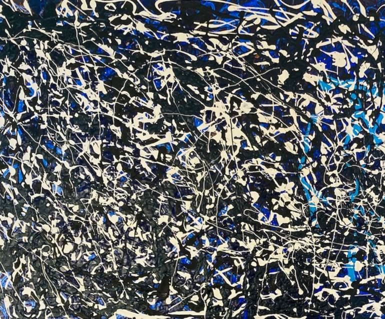 Original Abstract Expressionism Abstract Painting by Michael Wallace