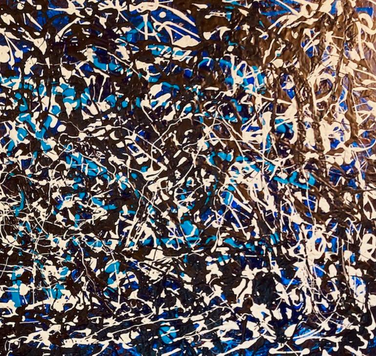 Original Abstract Expressionism Abstract Painting by Michael Wallace