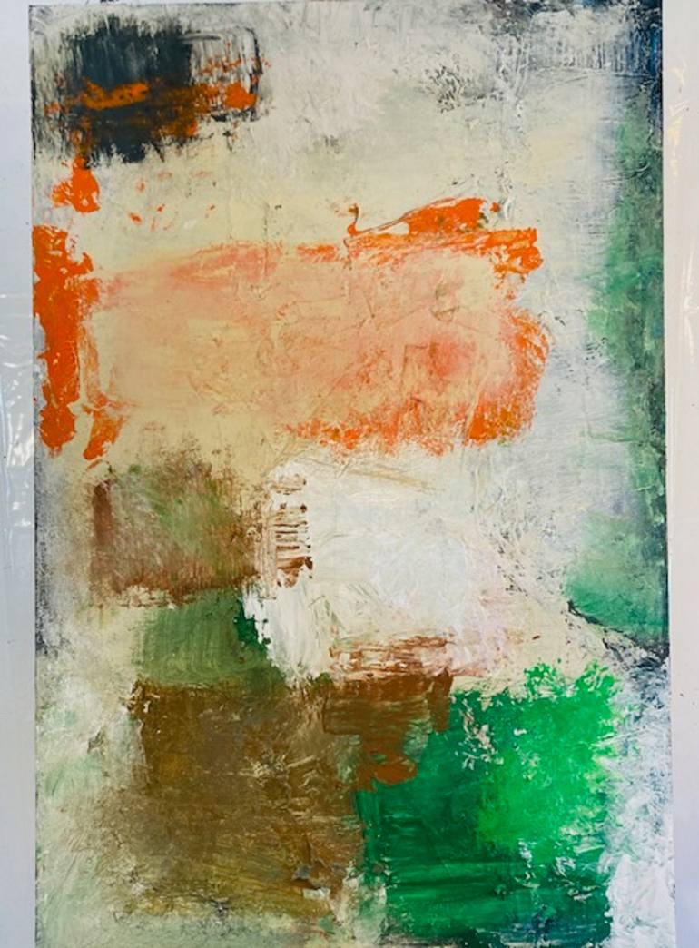 Original Abstract Expressionism Abstract Painting by Michael Wallace