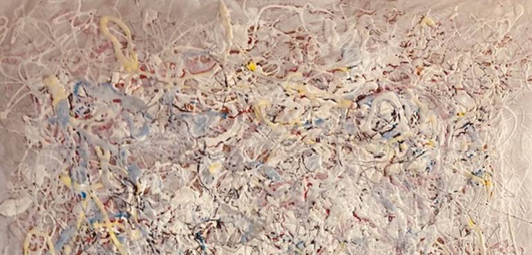 Original Abstract Expressionism Abstract Painting by Michael Wallace