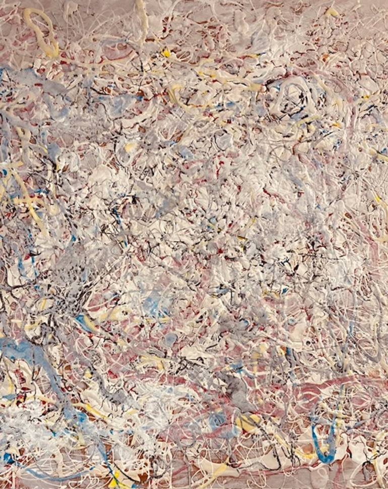 Original Abstract Expressionism Abstract Painting by Michael Wallace