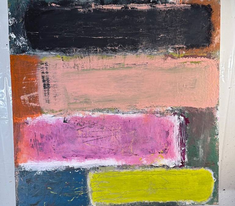 Original Abstract Expressionism Abstract Painting by Michael Wallace