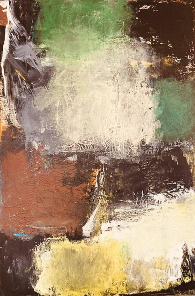 Original Abstract Expressionism Abstract Painting by Michael Wallace