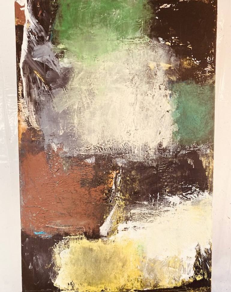 Original Abstract Expressionism Abstract Painting by Michael Wallace