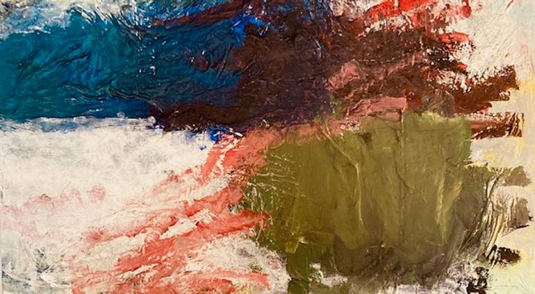 Original Abstract Expressionism Abstract Painting by Michael Wallace