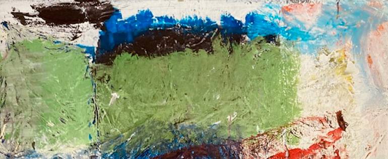 Original Abstract Expressionism Abstract Painting by Michael Wallace