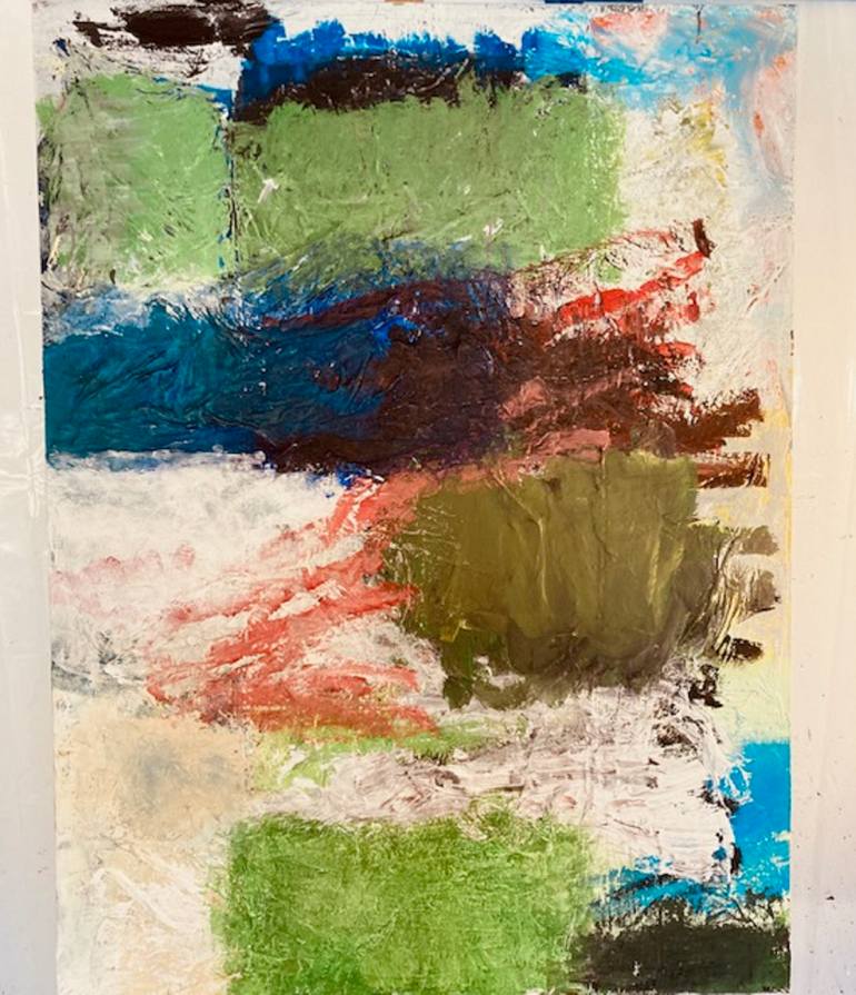 Original Abstract Expressionism Abstract Painting by Michael Wallace
