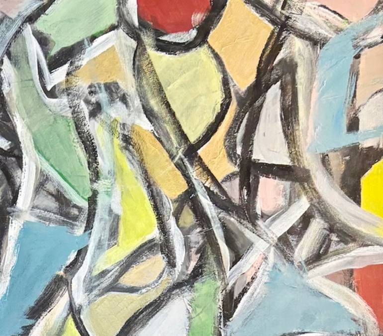 Original Abstract Expressionism Abstract Painting by Michael Wallace
