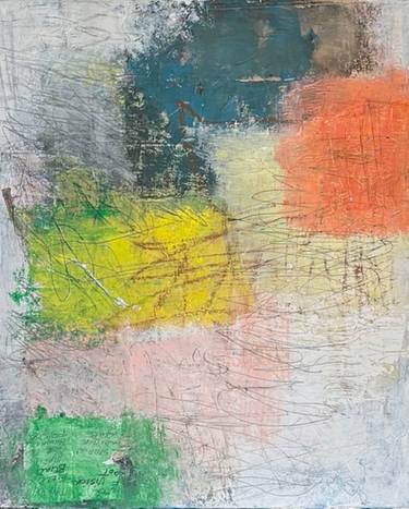 Original Abstract Expressionism Abstract Painting by Michael Wallace