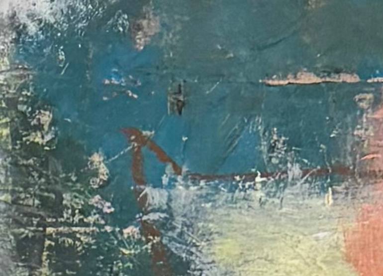 Original Abstract Expressionism Abstract Painting by Michael Wallace