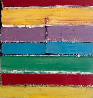 Original Abstract Expressionism Abstract Painting by Michael Wallace