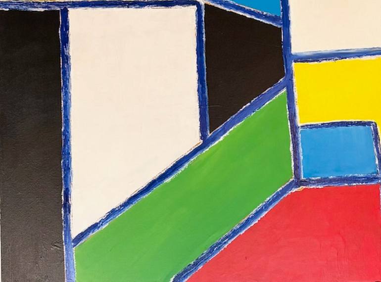 Original Abstract Expressionism Abstract Painting by Michael Wallace