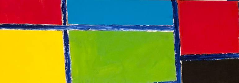 Original Abstract Expressionism Abstract Painting by Michael Wallace