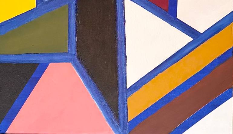 Original Abstract Expressionism Abstract Painting by Michael Wallace