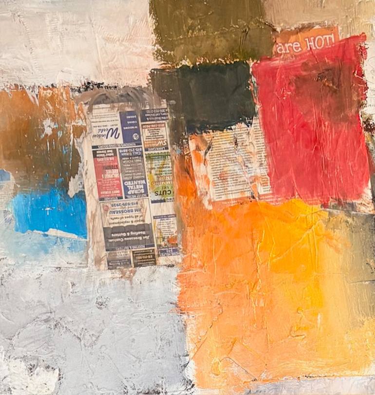 Original Abstract Expressionism Abstract Painting by Michael Wallace