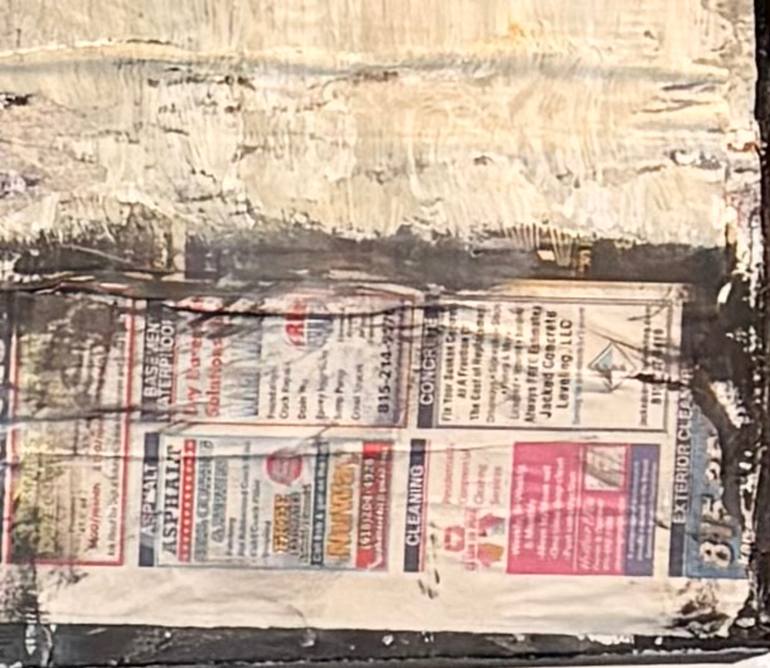 Original Abstract Expressionism Abstract Painting by Michael Wallace