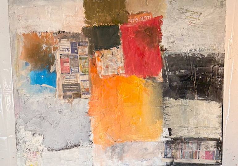 Original Abstract Expressionism Abstract Painting by Michael Wallace