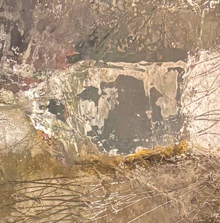Original Abstract Expressionism Abstract Painting by Michael Wallace