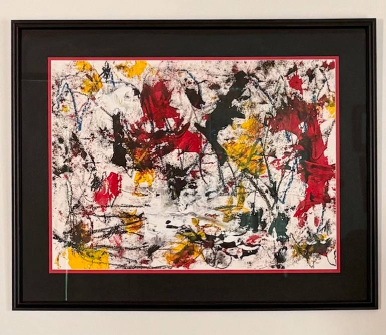 Original Abstract Expressionism Abstract Painting by Michael Wallace