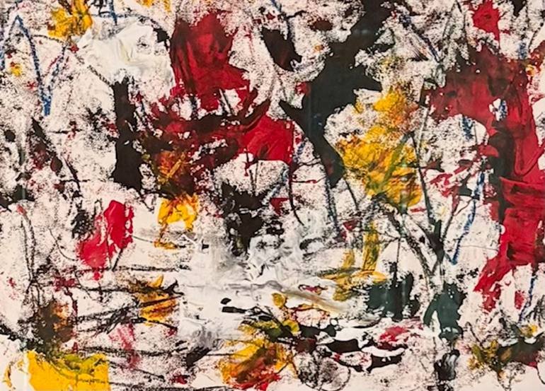 Original Abstract Expressionism Abstract Painting by Michael Wallace