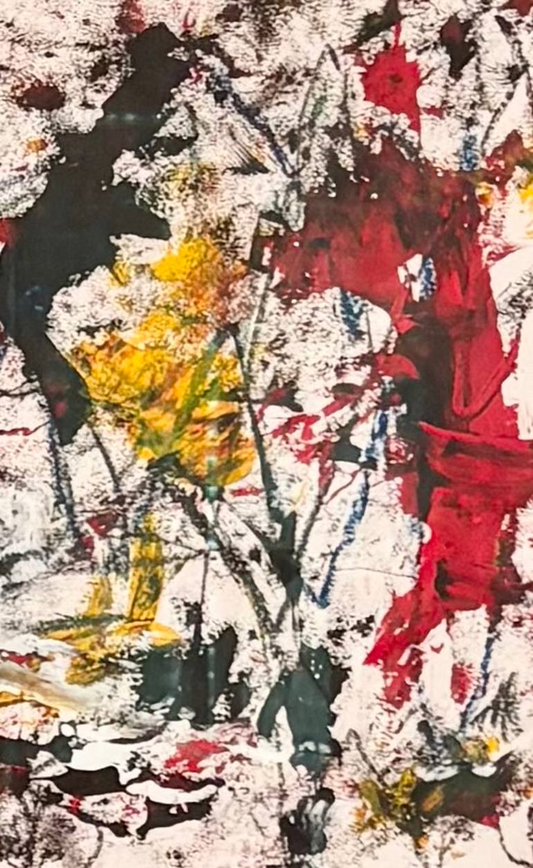 Original Abstract Expressionism Abstract Painting by Michael Wallace
