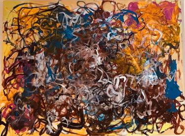 Original Abstract Expressionism Abstract Paintings by Michael Wallace