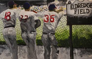 Original Fine Art Sports Paintings by Dana Wheeler