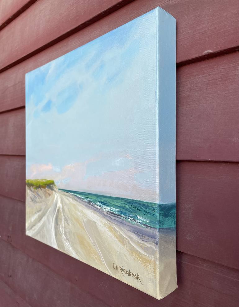 Original Contemporary Seascape Painting by Lisa H Ridabock