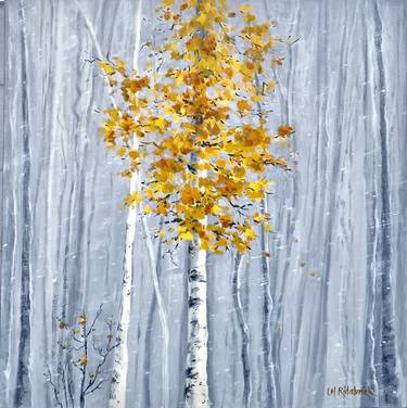 Original Impressionism Tree Paintings by Lisa H Ridabock
