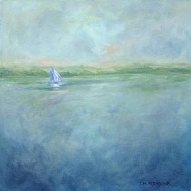 Print of Sailboat Paintings by Lisa H Ridabock