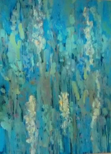Original Abstract Floral Paintings by Jacquelyn Herndon