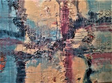 Original Abstract Expressionism Beach Paintings by Jacquelyn Herndon