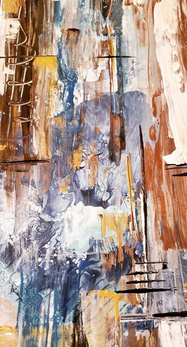 Original Abstract Expressionism Abstract Paintings by Kelly Turner