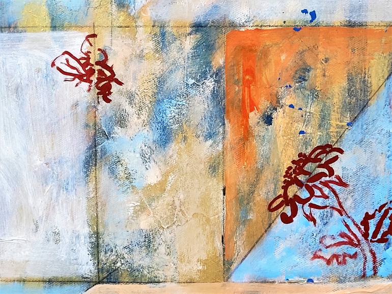 Original Abstract Geometric Painting by Ricardo Lapin