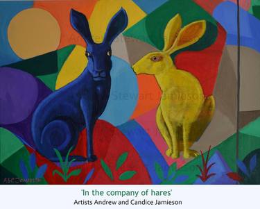 'In the company of hares - No. 1' thumb