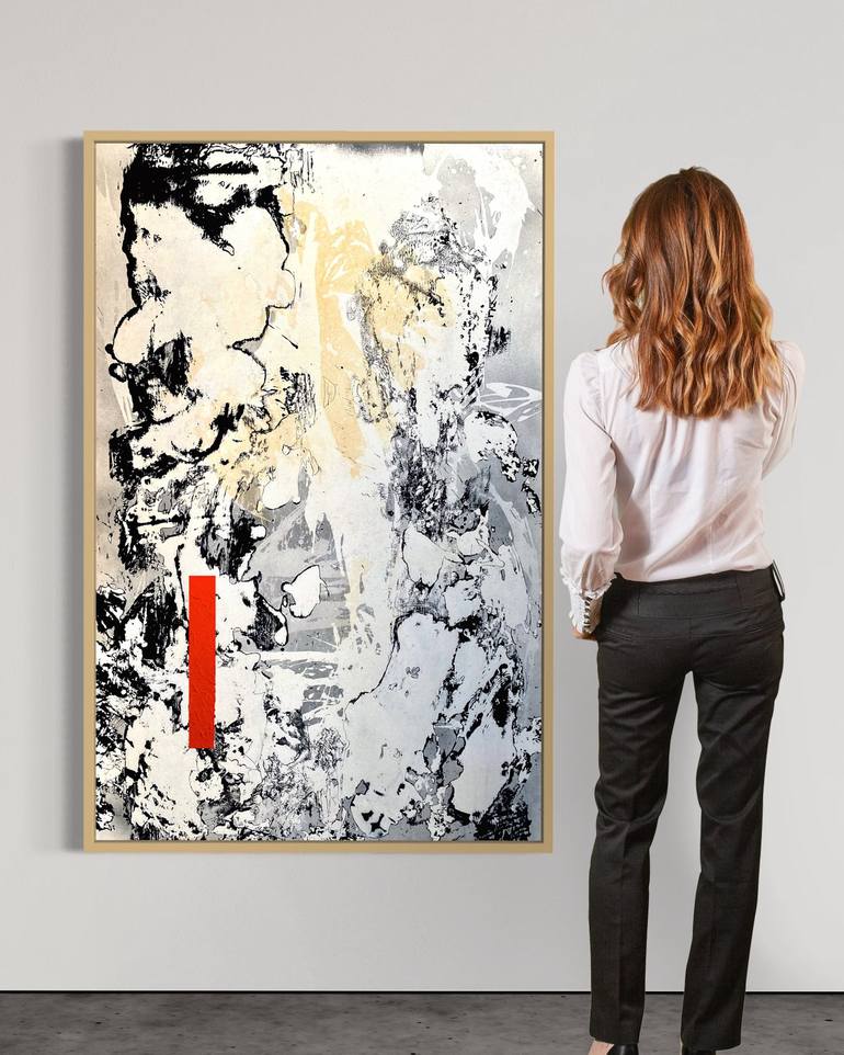 Original Abstract Expressionism Abstract Painting by Ariel Toba