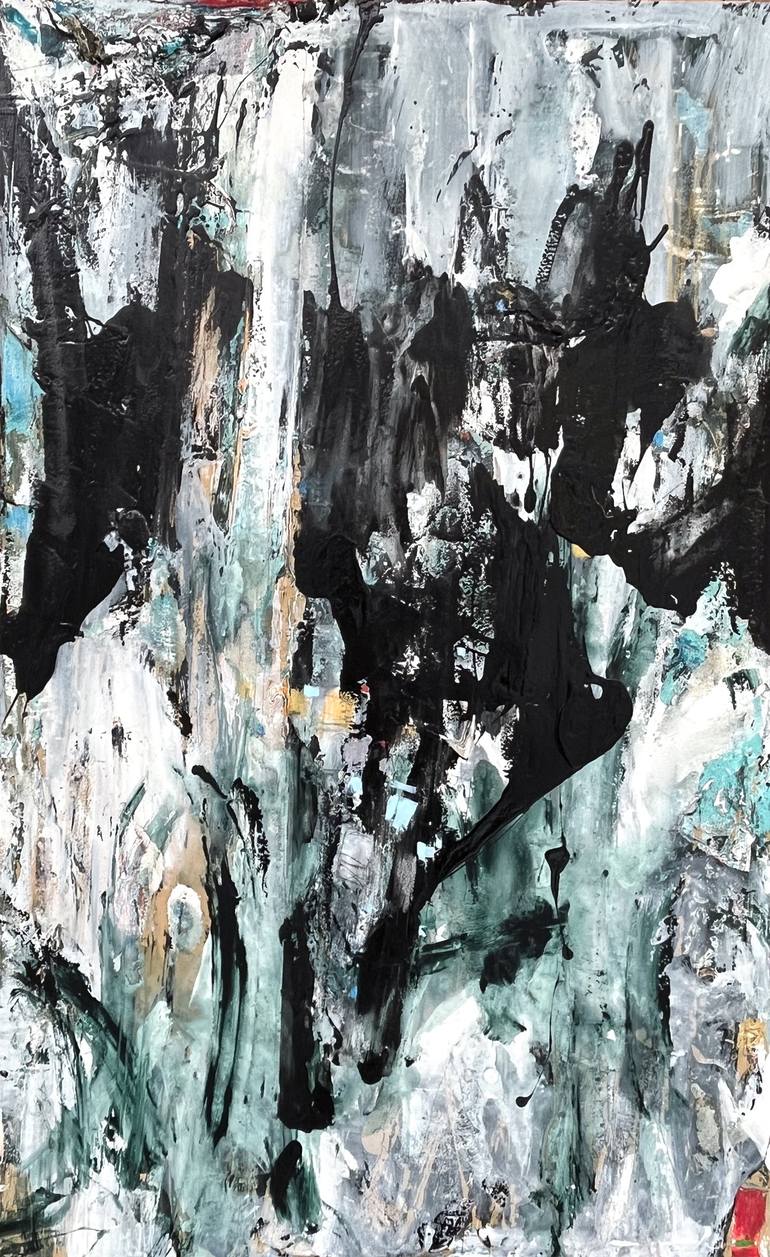 Original Abstract Expressionism Abstract Paintings by Jason Forcier