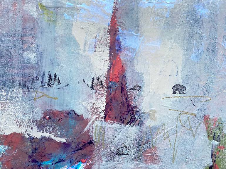 Original Abstract Expressionism Abstract Painting by Jason Forcier