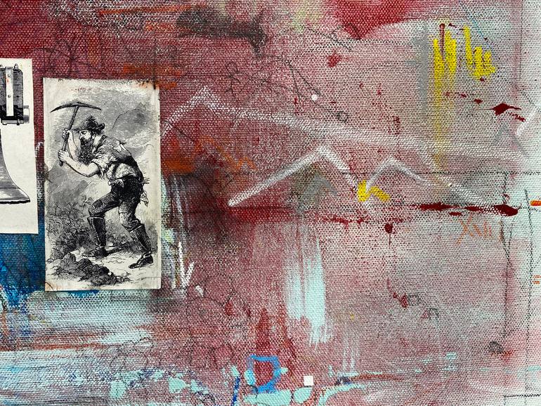 Original Abstract Expressionism Abstract Painting by Jason Forcier