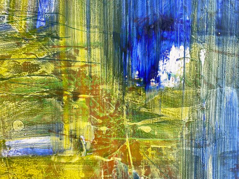 Original Abstract Expressionism Abstract Painting by Jason Forcier