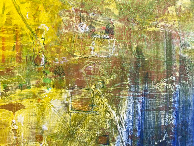 Original Abstract Expressionism Abstract Painting by Jason Forcier